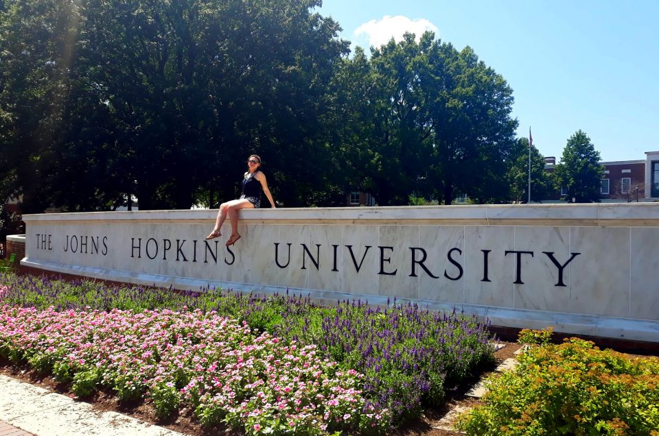 Μαθήτριά μας στο Johns Hopkins University των ΗΠΑ