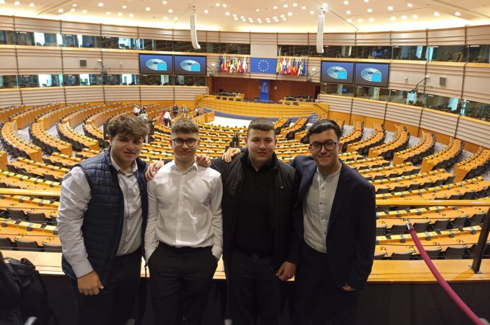 Επίσκεψη Αντιπροσωπείας του Αριστοτελείου Κολλεγίου στο Ευρωπαϊκό Κοινοβούλιο (Βρυξέλλες)